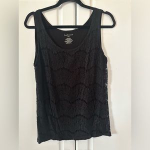 Black Lace Tank Too, L